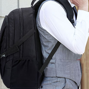 Mochilas Masculinas Oxford Impermeáveis Mochila de Negócios para Computador Mochila de Viagem Casual Mochila Escolar para Estudantes do Ensino Médio