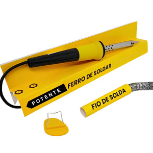 Kit de Ferro de Solda 110V ou 220V Soldador 40W ou 60W Com Resistente a Estanho - loja Neverdie