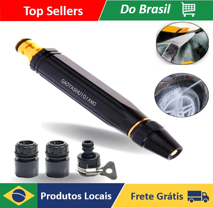 Bico de Alta Pressão para Mangueiras com Três Tipos de Jato