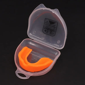 Protetor Dental de Silicone para Dormir à Noite, Placa de Proteção Bucal para Rugby, Karatê, Bruxismo, Proteção para Boxe, Moldagem Gratuita