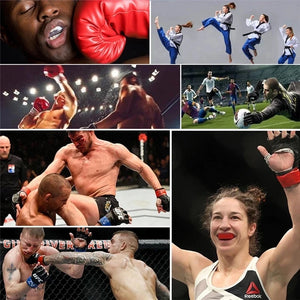 Protetor Dental de Silicone para Dormir à Noite, Placa de Proteção Bucal para Rugby, Karatê, Bruxismo, Proteção para Boxe, Moldagem Gratuita