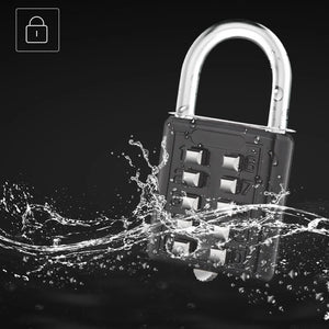 Cadeado de Combinación de Código de 8 Dígitos, Maleta de Aleación de Zinc para Viajes, Código de Bloqueo Inteligente, Bloqueo Antirrobo
