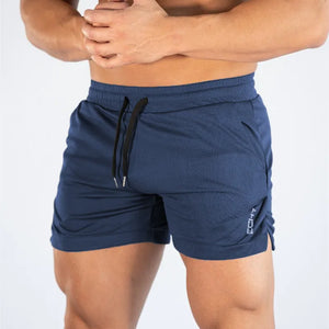 GITF Calções de Treino para Homens na Academia Roupas Casuais para Esportes Fitness Exercício Corrida Rede de Compressão de Secagem Rápida Atletismo