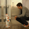 Robô de brinquedo inteligente, mini robô dançarino divertido com luz LED e música, presente perfeito para crianças em festas e Natal. Envio direto.