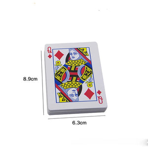 Cartas Mágicas Marcadas Baralho Striptease Cartas de Jogo Truques de Mágica Pôquer Truques de Mágica de Rua Close-up Brinquedo Quebra-Cabeça para Crianças G8277