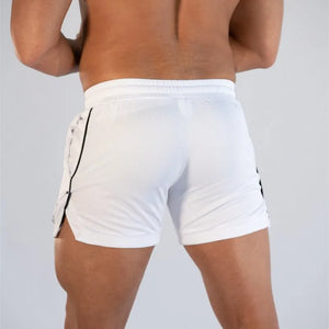 GITF Calções de Treino para Homens na Academia Roupas Casuais para Esportes Fitness Exercício Corrida Rede de Compressão de Secagem Rápida Atletismo