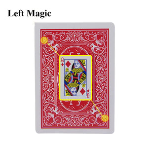 Cartas Mágicas Marcadas Baralho Striptease Cartas de Jogo Truques de Mágica Pôquer Truques de Mágica de Rua Close-up Brinquedo Quebra-Cabeça para Crianças G8277