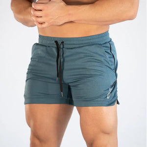 GITF Calções de Treino para Homens na Academia Roupas Casuais para Esportes Fitness Exercício Corrida Rede de Compressão de Secagem Rápida Atletismo