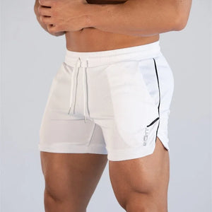 GITF Calções de Treino para Homens na Academia Roupas Casuais para Esportes Fitness Exercício Corrida Rede de Compressão de Secagem Rápida Atletismo