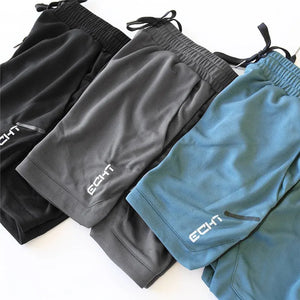 GITF Calções de Treino para Homens na Academia Roupas Casuais para Esportes Fitness Exercício Corrida Rede de Compressão de Secagem Rápida Atletismo