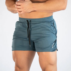 GITF Calções de Treino para Homens na Academia Roupas Casuais para Esportes Fitness Exercício Corrida Rede de Compressão de Secagem Rápida Atletismo