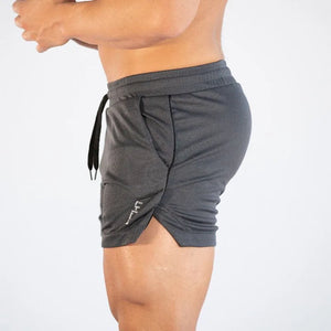 GITF Calções de Treino para Homens na Academia Roupas Casuais para Esportes Fitness Exercício Corrida Rede de Compressão de Secagem Rápida Atletismo