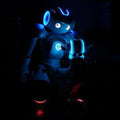 Robô de brinquedo inteligente, mini robô dançarino divertido com luz LED e música, presente perfeito para crianças em festas e Natal. Envio direto.