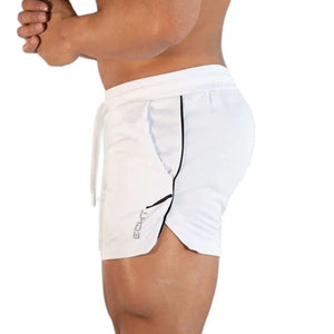 GITF Calções de Treino para Homens na Academia Roupas Casuais para Esportes Fitness Exercício Corrida Rede de Compressão de Secagem Rápida Atletismo