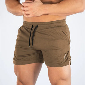 GITF Calções de Treino para Homens na Academia Roupas Casuais para Esportes Fitness Exercício Corrida Rede de Compressão de Secagem Rápida Atletismo