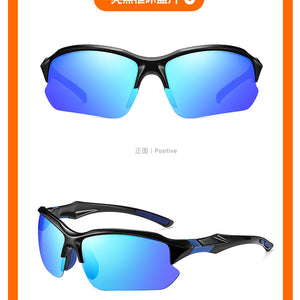 Óculos de Esporte para Atividades ao Ar Livre de Comércio Exterior, Óculos de Sol Masculinos para Direção, Óculos de Sol Antirreflexo, Óculos Antivermelho Populares de Comércio Internacional