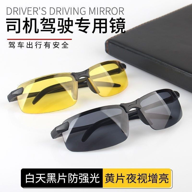 Óculos de Sol Masculinos 3043 Óculos de Direção Dia e Noite Óculos de Visão Noturna Masculinos Óculos de Sol para Passeio ao Ar Livre e Pesca