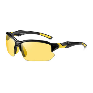 Óculos de Esporte para Atividades ao Ar Livre de Comércio Exterior, Óculos de Sol Masculinos para Direção, Óculos de Sol Antirreflexo, Óculos Antivermelho Populares de Comércio Internacional