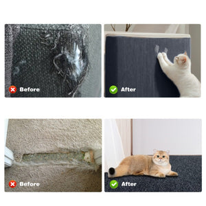 Tapete de Carpete Autoadesivo Cortável para Móveis de Árvore para Gatos, Passo para Móveis, Coluna de Apreensão para Gatos, Acessórios para Animais de Estimação