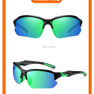 Óculos de Esporte para Atividades ao Ar Livre de Comércio Exterior, Óculos de Sol Masculinos para Direção, Óculos de Sol Antirreflexo, Óculos Antivermelho Populares de Comércio Internacional