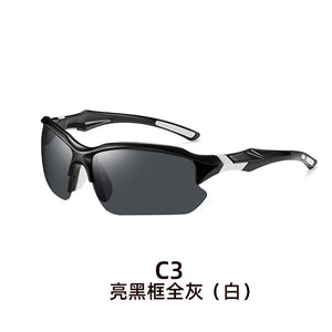 Óculos de Esporte para Atividades ao Ar Livre de Comércio Exterior, Óculos de Sol Masculinos para Direção, Óculos de Sol Antirreflexo, Óculos Antivermelho Populares de Comércio Internacional