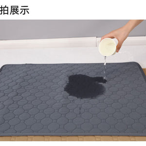 Almofada de Fralda para Animais de Estimação Lavável e Reutilizável Almofada de Fralda para Cães Instantaneamente Absorvente e Deslizante Almofada de Fralda para Animais de Estimação Almofada de Treinamento para Gatos