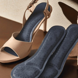 Pacote com 2 Pares de Sapatos de Salto Alto com Solas Autoadesivas, Solas Confortáveis para o Verão, Mulheres, Solas com Tecnologia de Absorção de Suor, Camada Antiderrapante, Solas de 7 Polegadas