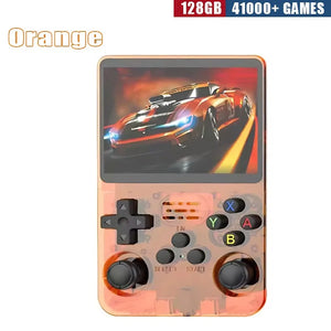 Console de Jogos Portátil Retro R36S - Tela IPS de 3,5 Polegadas, 64GB/128GB/256GB, Dispositivo de Jogos Portátil com Jogos Embutidos