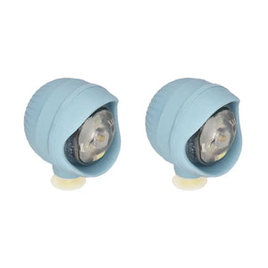 2Pçs/Conj. Pingentes de Luz LED para Sapatos DIY Lanternas Arco-Íris Decorações para Sapatos Acessórios Decorações para Sandálias