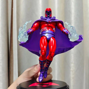 Em Estoque Mafex Anime Figures X-Men Magneto Figura Brinquedo 3 Cabeças Figura de Ação Modelo de Coleção para Meninos Decoração de Mesa Ornamento Brinquedo Presente
