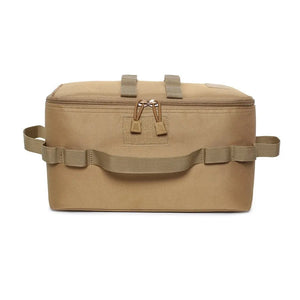 Bolsa de Armazenamento para Tanque de Gás para Camping ao Ar Livre, Grande Capacidade, Bolsa de Ferramentas com Estaca para o Solo, Bolsa para Lata de Gás, Conjunto de Utensílios de Cozinha para Piquenique