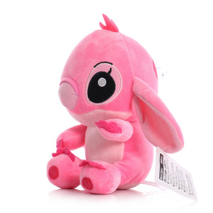 Modelos de pelúcia Stitch, bonecos de pelúcia de desenho animado, bonecos de pelúcia de anime, brinquedos de pelúcia para bebês, kawaii, presentes de aniversário, Natal e Halloween para crianças.