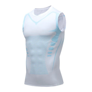 Camiseta Regata de Compressão Masculina, Camiseta de Academia Sem Mangas, Rápido Secagem, Roupas Esportivas Masculinas, Fitness, Musculação, Top de Treino