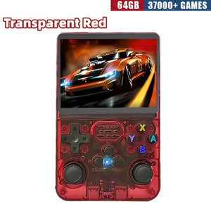 Console de Jogos Portátil Retro R36S - Tela IPS de 3,5 Polegadas, 64GB/128GB/256GB, Dispositivo de Jogos Portátil com Jogos Embutidos