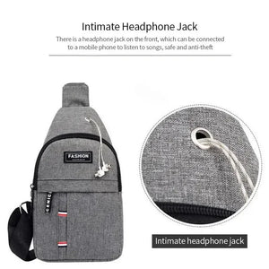 Mochila de Cintura Impermeável para Homens, Grande Capacidade, Alça Ajustável para Atividades ao Ar Livre, Viagens, Corrida, Caminhadas e Ciclismo