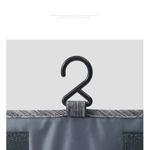 Bolsa de Armazenamento Portátil de Tecido Oxford para Homens, Organizador de Artigos de Higiene, Bolsa de Cosméticos para Mulheres, Necessaire de Viagem Impermeável e Suspensa