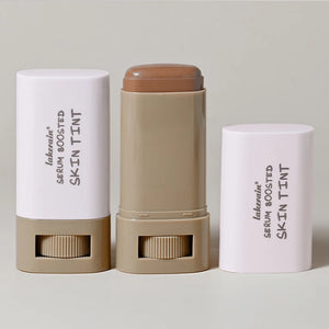 Bastão de Cor de Pele à Prova d'Água Nutritivo Sólido Sérum Tinta Base Bálsamo Cor de Pele Contorno Facial Bastão de Maquiagem