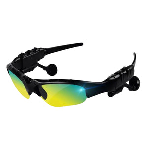 Óculos de Sol Inteligentes para Caminhadas com Bluetooth, Fones de Ouvido Sem Fio com Estéreo, Lentes Polarizadas com Proteção UV