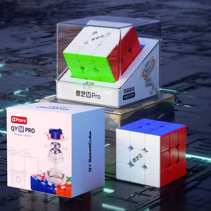 QiYi Speedcube M Pro Maglev Cubo Mágico Magnético 3x3 QY 3M Profissional 3x3x3 Quebra-Cabeça de Velocidade 3×3 Brinquedos Infantis Original Cubo Mágico