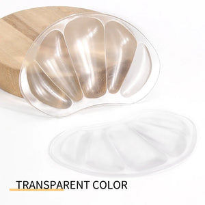Almofadas Transparentes de Silicone para Calcanhar e Antepé, Inserções Confortáveis e Leves para Saltos Altos e Tênis Unissex