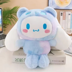 Pelúcia Sanrio Kawaii Sanrio Kuromi My Melody Cinnamoroll Brinquedos Almofada Anime Cartoon Presentes para Crianças Decoração de Quarto Bonecos.**
