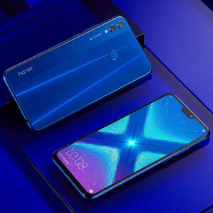 HONOR 8X Smartphone Firmware Global CPU Haisi Qilin 710 Câmera traseira de 6,5 polegadas 20MP Reconhecimento de impressão digital telefone usado