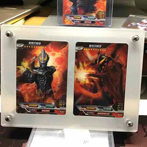 Suporte de Exibição de Cartões de Anime de Acrílico Transparente com Base, Adequado para Cartões de Anime, Cartões de Estrela, Exibição de Cartões de Jogo, Presente