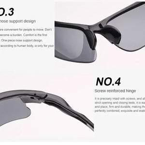 New Day and Night Car Vision Driver Glasses Anti Glare Night Vision Driver Goggles Night Driving Enhanced Light Glasses Eyewear