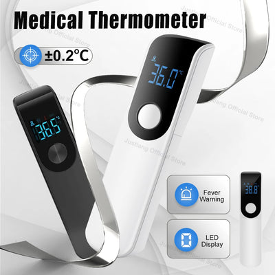 Termômetro Digital Sem Contato AiQUE Termômetro Infravermelho Testa Orelha médico Termômetro Corporal Febre Bebê/Adulto Temperatura