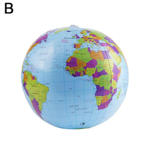Bola de Praia Inflável 12/16 Polegadas Globo Mapa Brinquedo Educação Geografia Ensino Balão Props Para Crianças Adultos Presentes Criativos