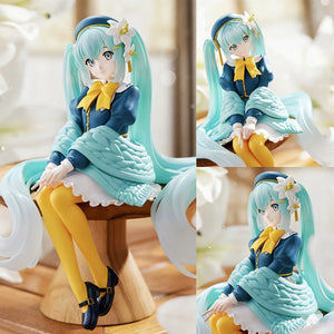 Hatsune Miku Anime Figure Collectible Doll PVC Statue Desktop Decoration Gift for Girls Otaku Cosplay Fans Kawaii Cute Japanese
