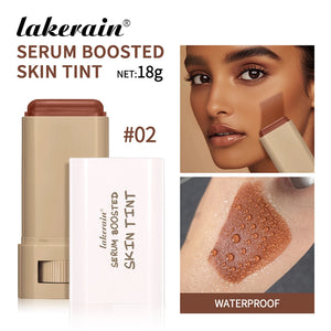 Bastão de Cor de Pele à Prova d'Água Nutritivo Sólido Sérum Tinta Base Bálsamo Cor de Pele Contorno Facial Bastão de Maquiagem
