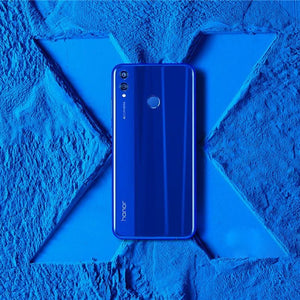 HONOR 8X Smartphone Firmware Global CPU Haisi Qilin 710 Câmera traseira de 6,5 polegadas 20MP Reconhecimento de impressão digital telefone usado