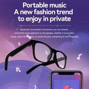 Lenovo 2026 Novos Óculos Inteligentes Tradução AI Gravação de Conversas Bluetooth Escutar Música Óculos de Sol Inteligentes para Homens e Mulheres